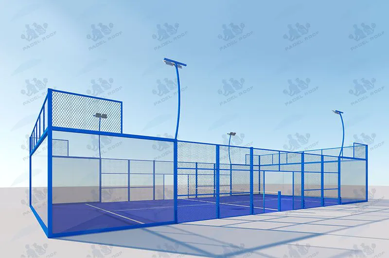 Padel Court With Roof