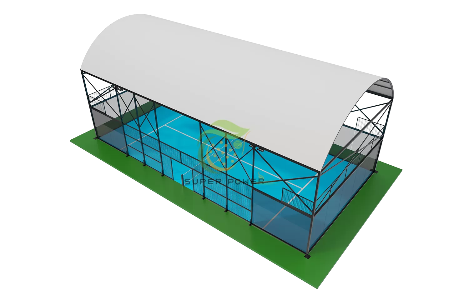 Padel Court With Roof
