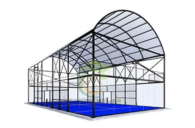 Padel Court With Roof