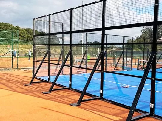 French roof-top badminton court