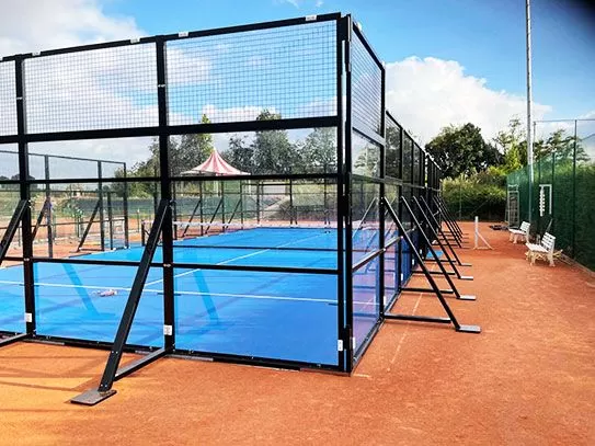 French roof-top badminton court
