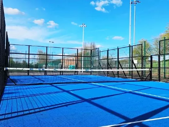 French roof-top badminton court