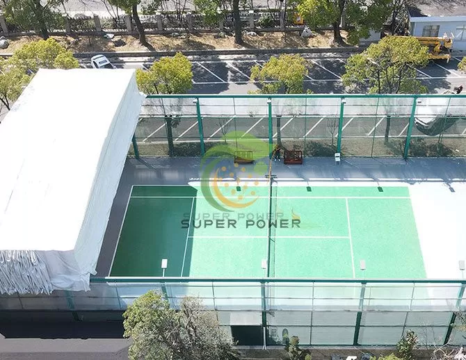 Padel Court With Roof