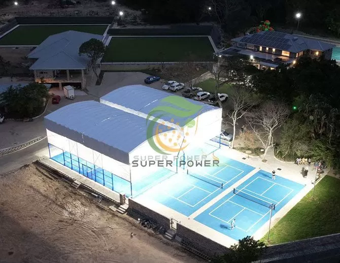 Padel Court With Roof