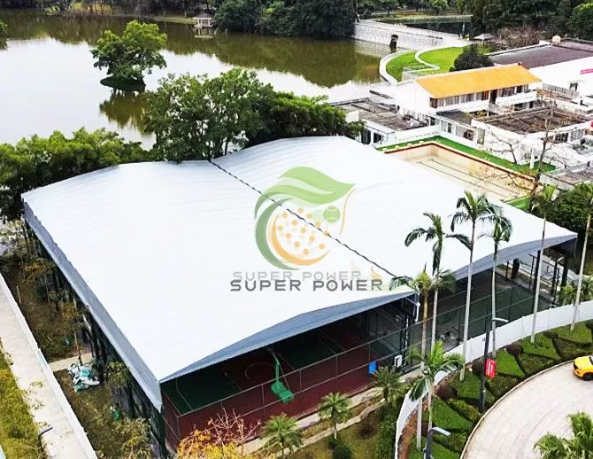 Padel Court With Roof