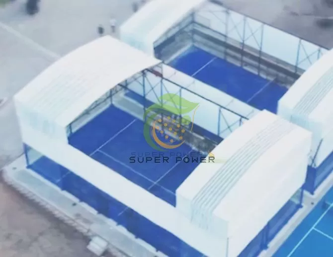 Padel Court With Roof