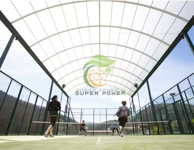 Padel Court With Roof