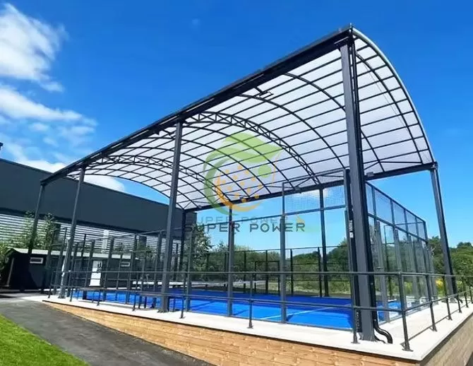 Padel Court With Roof