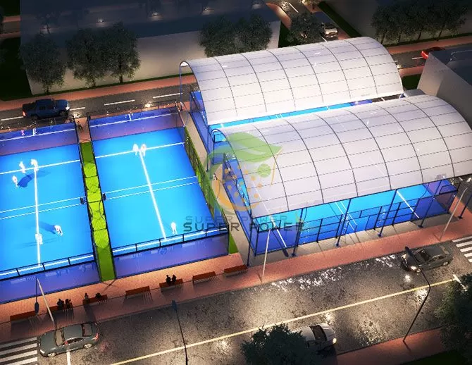 Padel Court With Roof