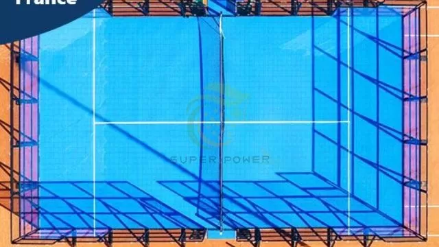 French roof-top badminton court