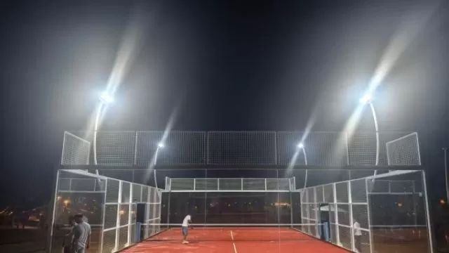 Turnkey solution for a padel court at the Bangkok Music Festival in Thailand