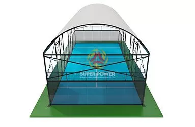 Padel Court With Roof