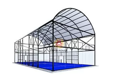Padel Court With Roof