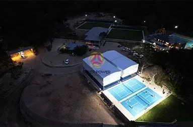Padel Court With Roof