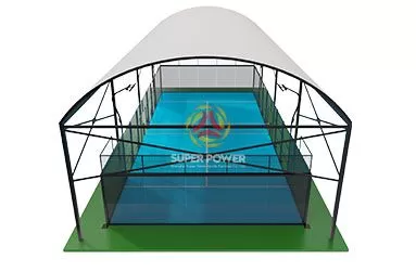 Padel Court With Roof