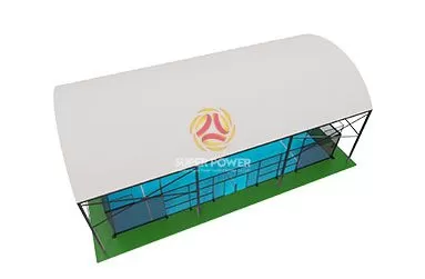 Padel Court With Roof