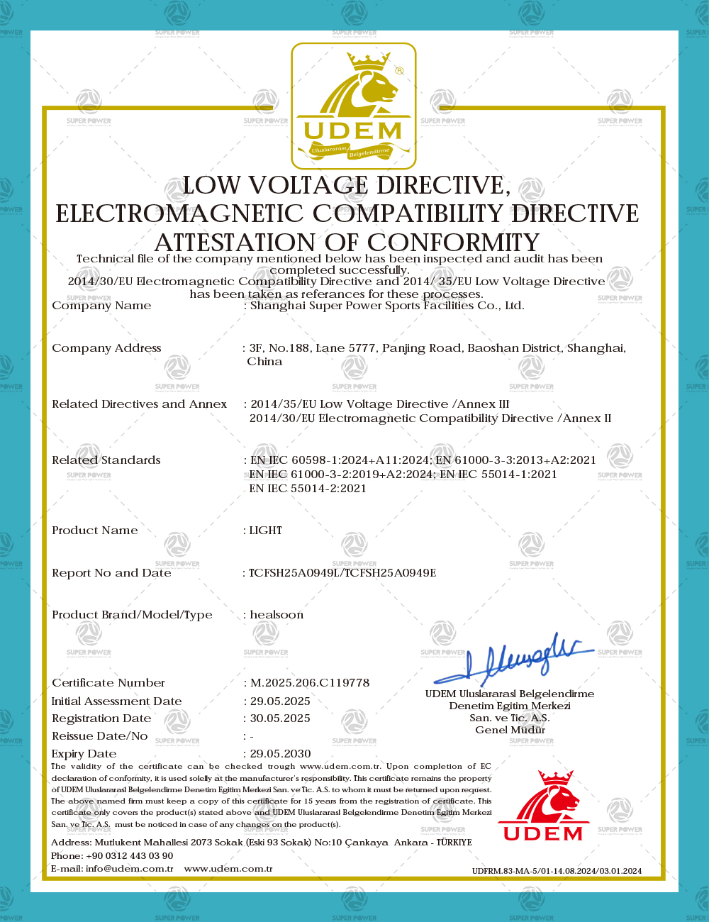 Certificate 001