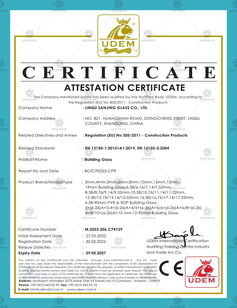 Certificate 004